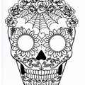 Day Of The Dead - Sugar Skull 7 - Thumbnail 2