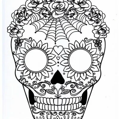 Day Of The Dead - Sugar Skull 7