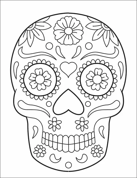 Day Of The Dead - Sugar Skull 6 - Image 2