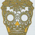 Day Of The Dead - Sugar Skull 7 - Thumbnail 3