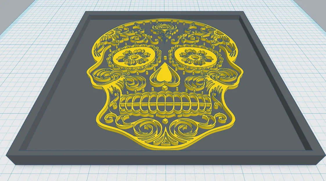 Day Of The Dead - Sugar Skull 3 - Image 1