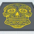 Day Of The Dead - Sugar Skull 3 - Thumbnail 1