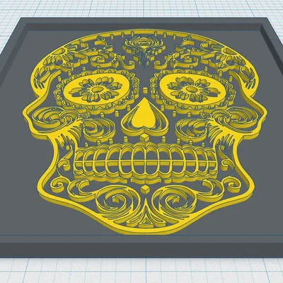 Day Of The Dead - Sugar Skull 3