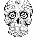 Day Of The Dead - Sugar Skull 3 - Thumbnail 2