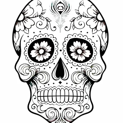 Day Of The Dead - Sugar Skull 3