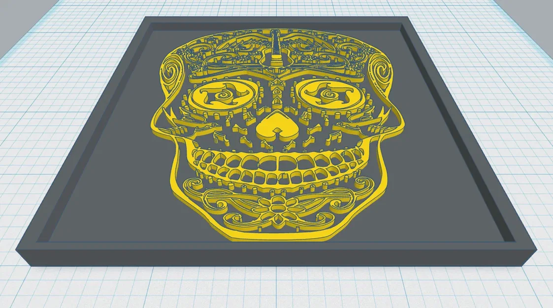 Day Of The Dead - Sugar Skull 1 - Image 1
