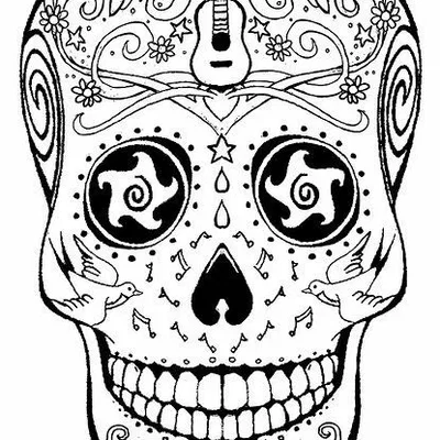 Day Of The Dead - Sugar Skull 1