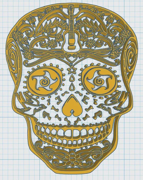 Day Of The Dead - Sugar Skull 1 - Image 3