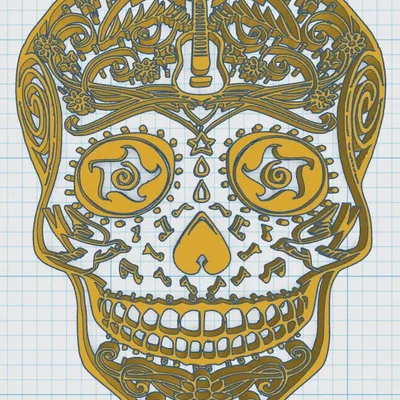 Day Of The Dead - Sugar Skull 1