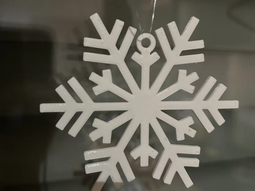 Bông Tuyết - Đơn - Phẳng - Trang Trí Cửa Sổ - Image 1