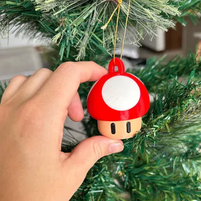 Móc Treo Nấm Mario Giáng Sinh