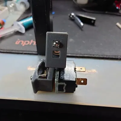 Nắp bảo vệ công tắc bus 12mm