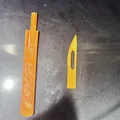 surgical scalpel (plastic blade) - Thumbnail 2