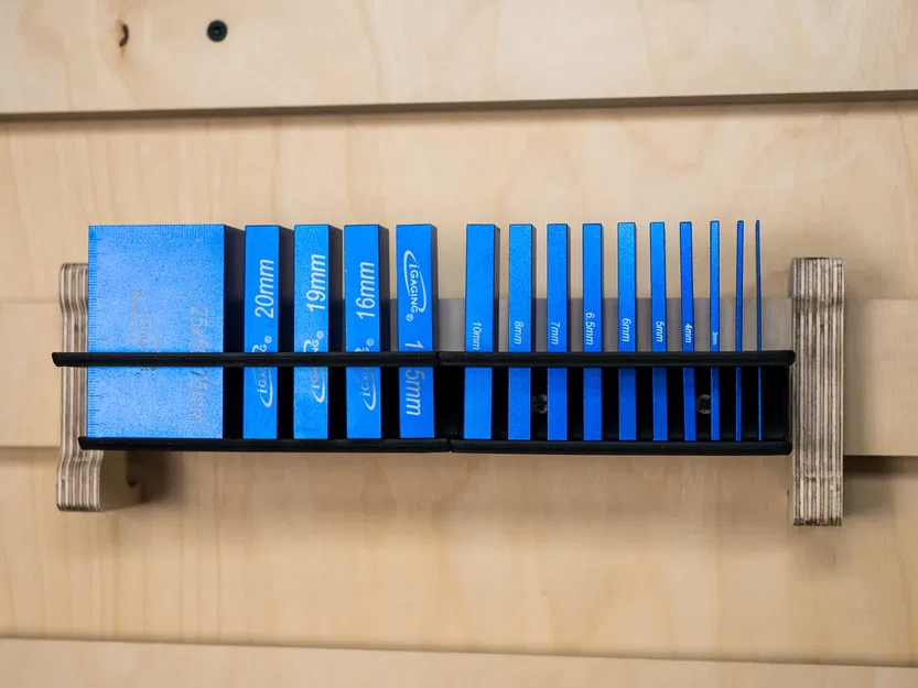 Giá treo Tường Bộ Chặn Thiết Lập iGaging 15 Món (Metric) - Image 3