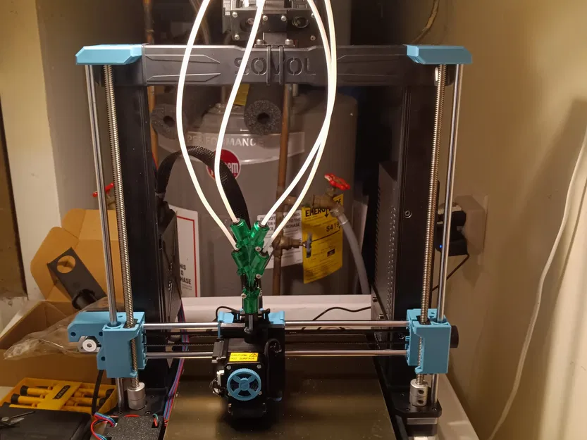 Bộ Gắn 3DChameleon Mk3 cho Sovol SV-06 (và Plus) kèm Dao cắt sợi 3DClippy - Image 2