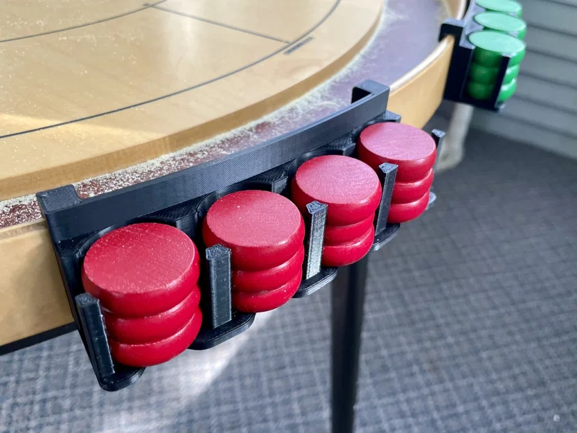 Giá Đựng Đĩa Crokinole - Image 1