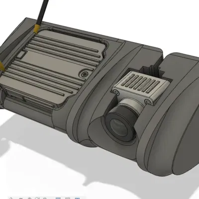 Defiant 42 - Phần mũi cho DJI air unit & camera