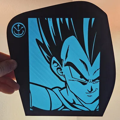 Mô hình 3D Vegeta Trưởng thành - Dragon Ball Z