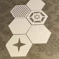 Coaster with holder - 3 designs 2 versions - Thumbnail 3