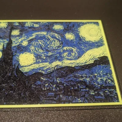 Đêm Đầy Sao của Vincent Van Gogh (Bản in Hueforge)