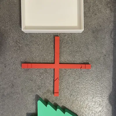 Christmas tree silicon mold for resin