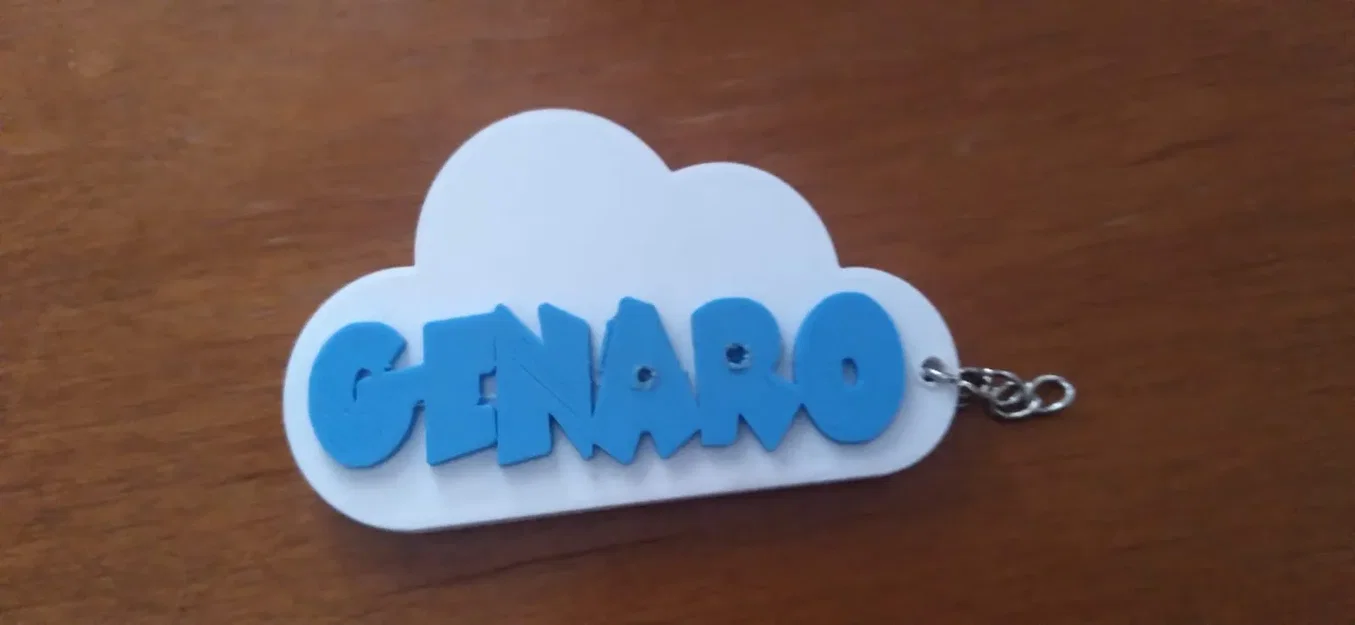 Móc Khóa Nombre Genaro - Image 1