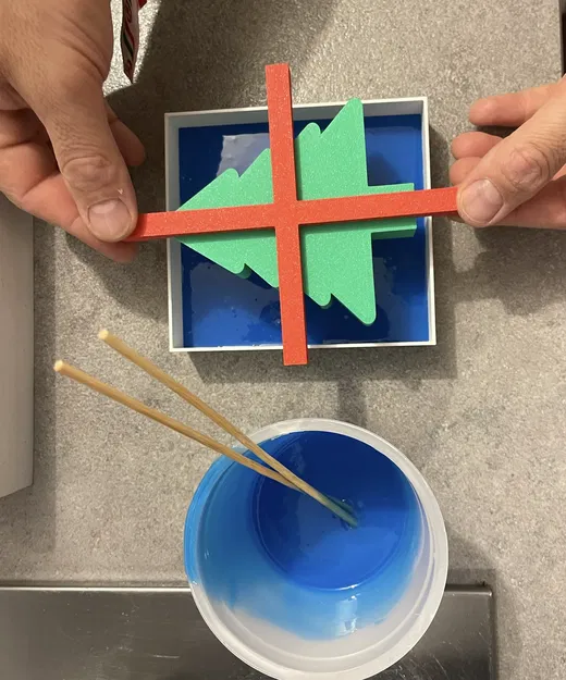 Christmas tree silicon mold for resin - Image 8