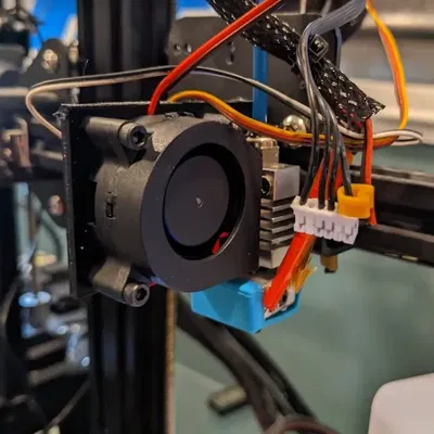 Giá đỡ quạt 4020 cho Ender 3 Pro kèm đế BLTouch