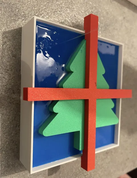 Christmas tree silicon mold for resin - Image 9