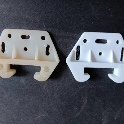 Thanh trượt ngăn kéo gắn giữa bằng nhựa