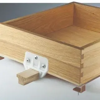 Thanh trượt ngăn kéo gắn giữa bằng nhựa