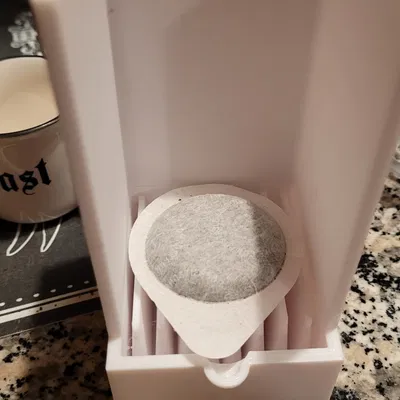 Container used coffee ESE pod 44mm