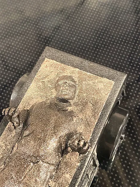 Pinewood Derby Han Solo in Carbointe - Image 2