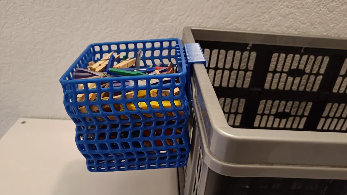 Giỏ/Túi đựng quần áo có giá đỡ và móc treo - Image 2