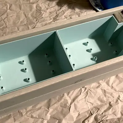 Plant pot for IKEA window box Stjärnanis