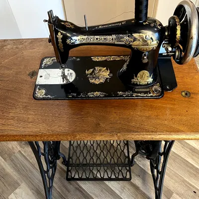 Puli và Giá đỡ Động cơ cho máy may Singer cũ