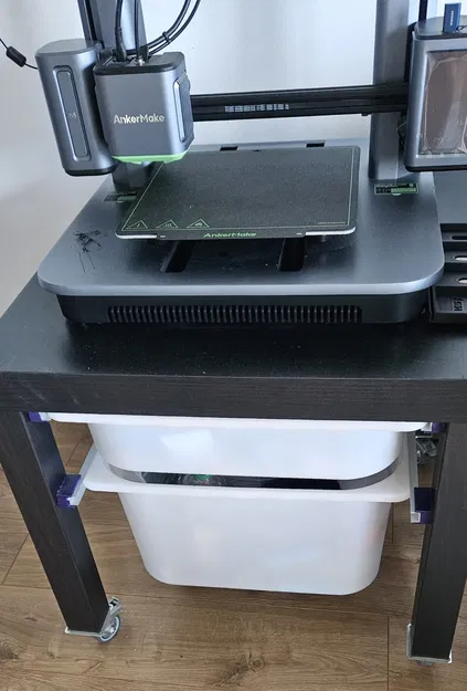 Ray dẫn nhôm cho bàn LACK (IKEA) - Image 1