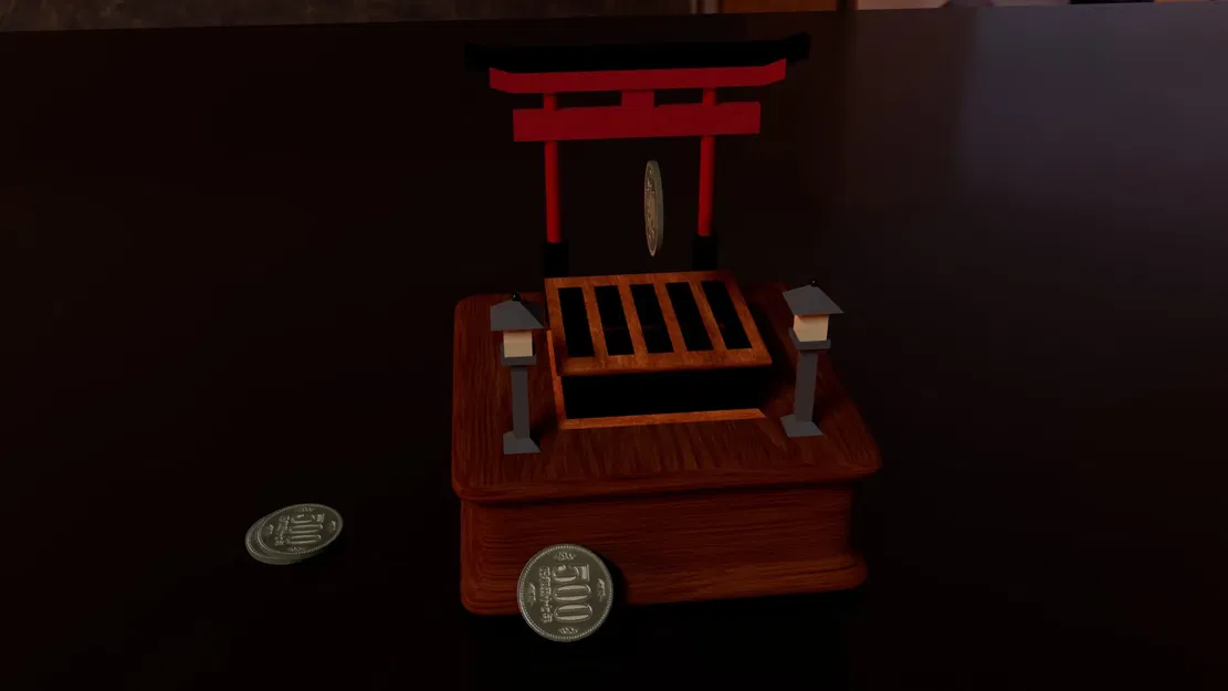 Heo Đất Cầu Nguyện Saisen Kiểu Nhật - Image 3