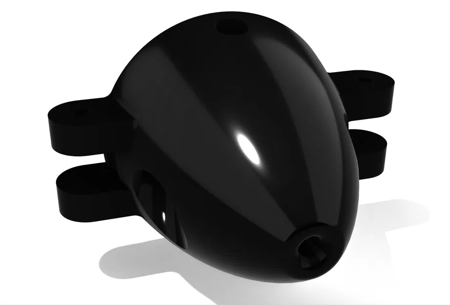 Đầu Cánh Quạt Gập (Folding Spinner) D25mm, Trục 2mm - Image 1