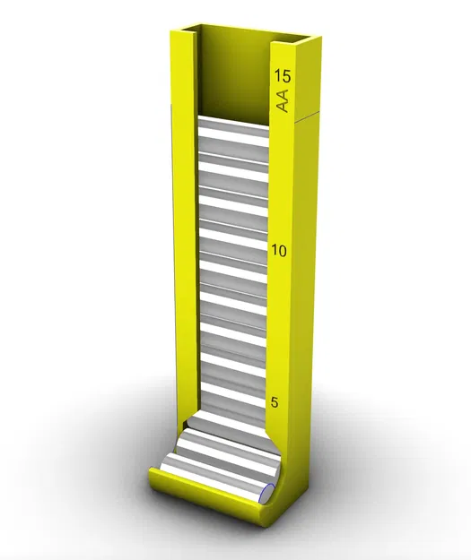 Batterie Spender (Battery dispenser) für ca. 15 AA Batterien - Image 1