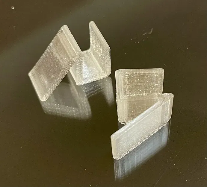 LED strip clamp for IKEA LANGESUND mirror - Image 1