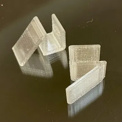 LED strip clamp for IKEA LANGESUND mirror