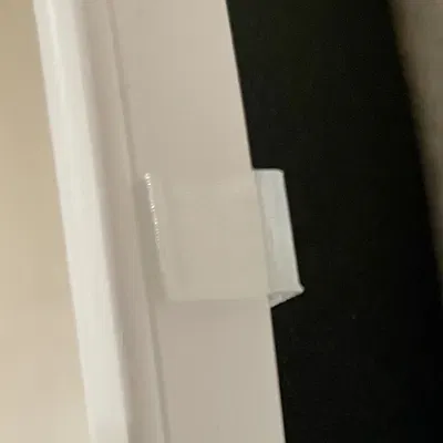 LED strip clamp for IKEA LANGESUND mirror