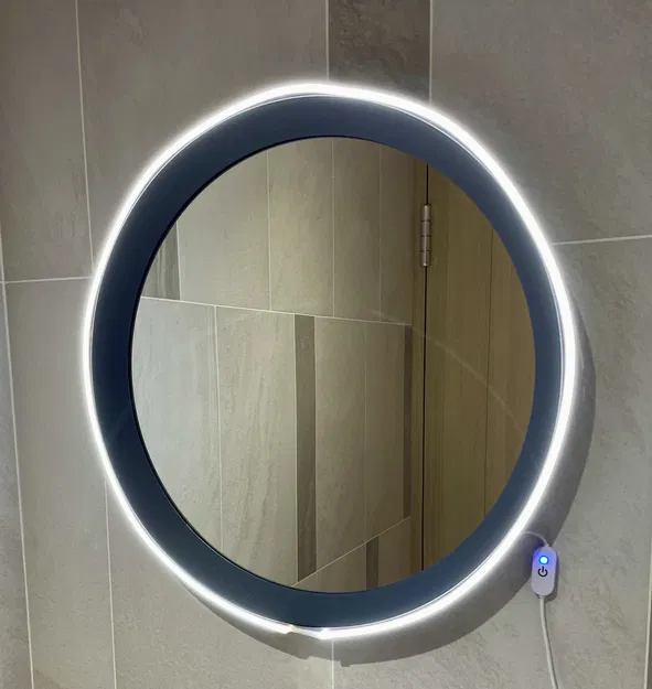 LED strip clamp for IKEA LANGESUND mirror - Image 3