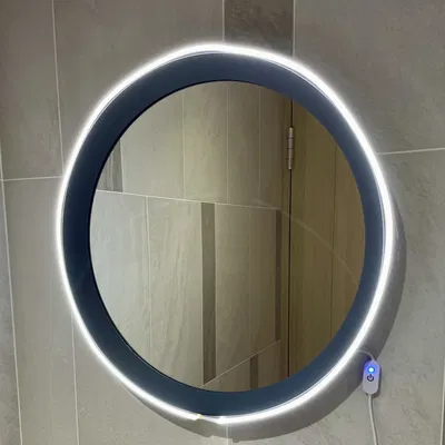 LED strip clamp for IKEA LANGESUND mirror