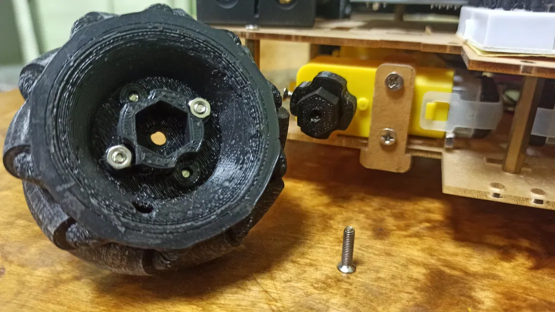 67mm Omni-directional Wheel 12mm Hex Mod - Image 3