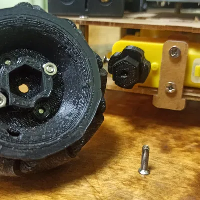 67mm Omni-directional Wheel 12mm Hex Mod