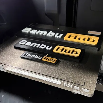 Biển hiệu Bambu Hub