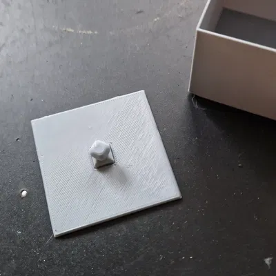 Hộp Vuông Có Nắp 60 x 60 x 60mm