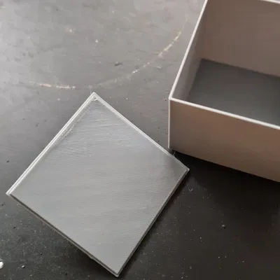 Hộp Vuông Có Nắp 60 x 60 x 60mm